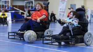 20.09.2025 Россия, Парамоново. ФГБУ «ЦСП» МСБК «Парамоново». FONBET Чемпионат России по ПОДА-футболу на электроколясках.